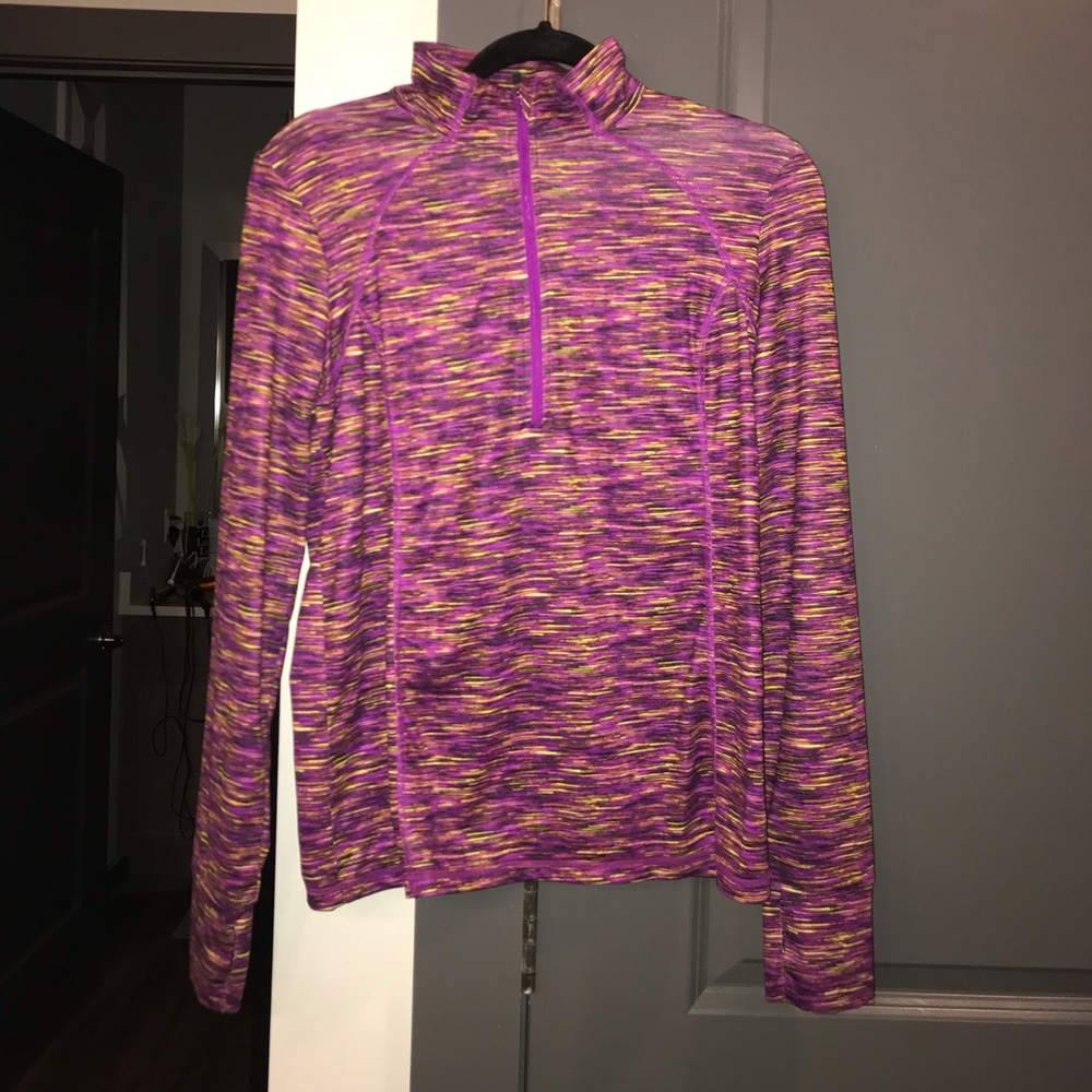 Workout zip up